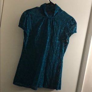 Short sleeve shirt blue